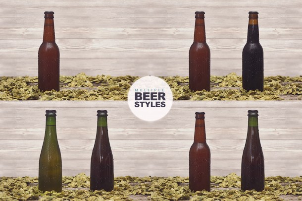 5 Essential Beer Mockups (2340x1450)